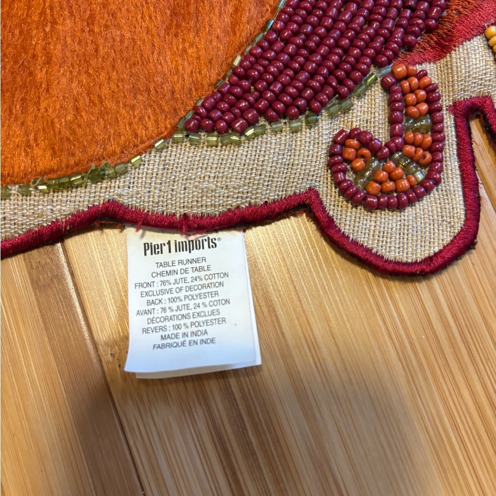 Thanksgiving table runner - Picture 2 of 5
